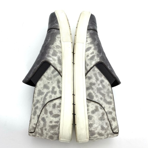 Vince Rare Lizard Leather Cup-Pointed Toe Slip-On Sneakers - Picture 7 of 9